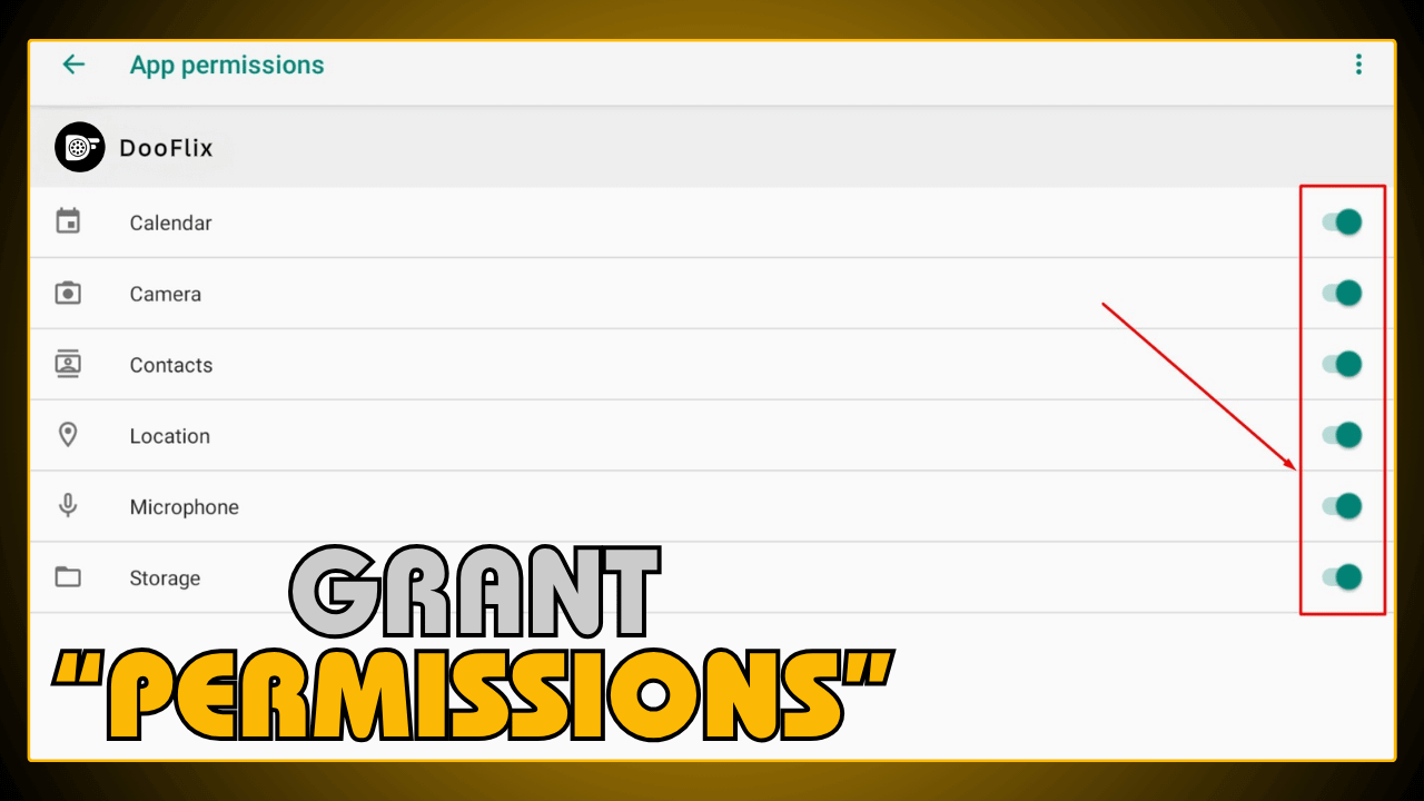 Grant Permissions