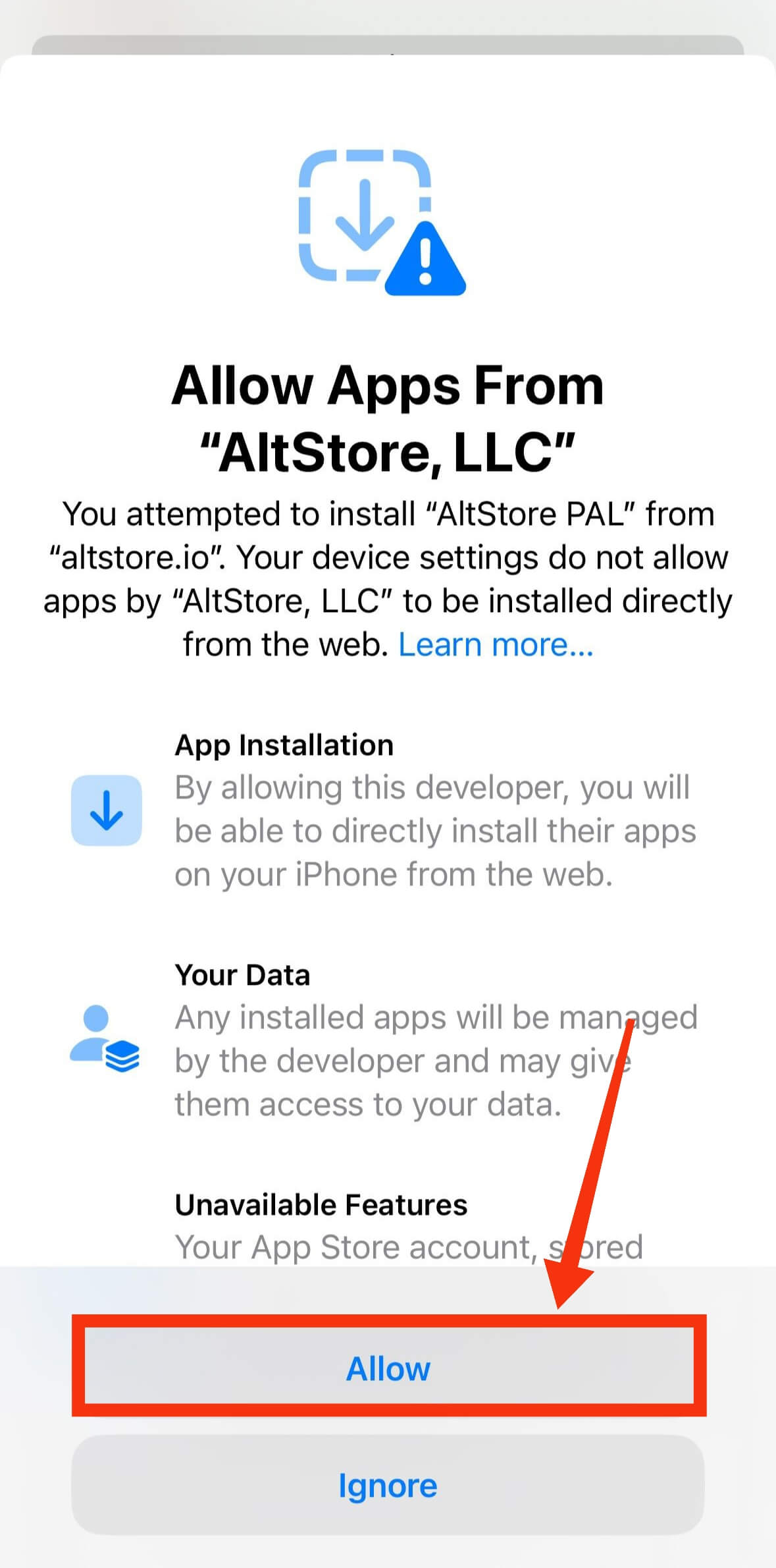 Connect iPhone