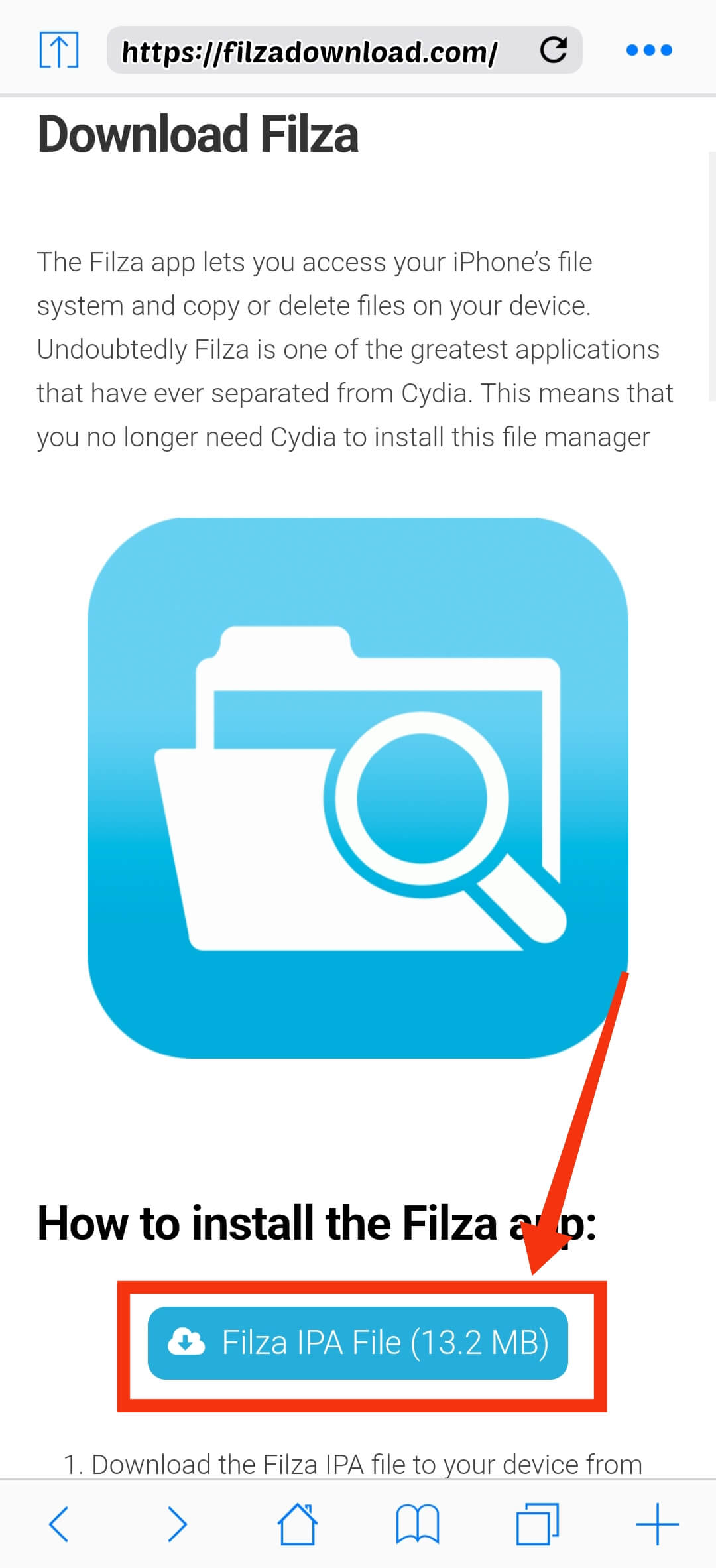 Download Filza Jailbreak