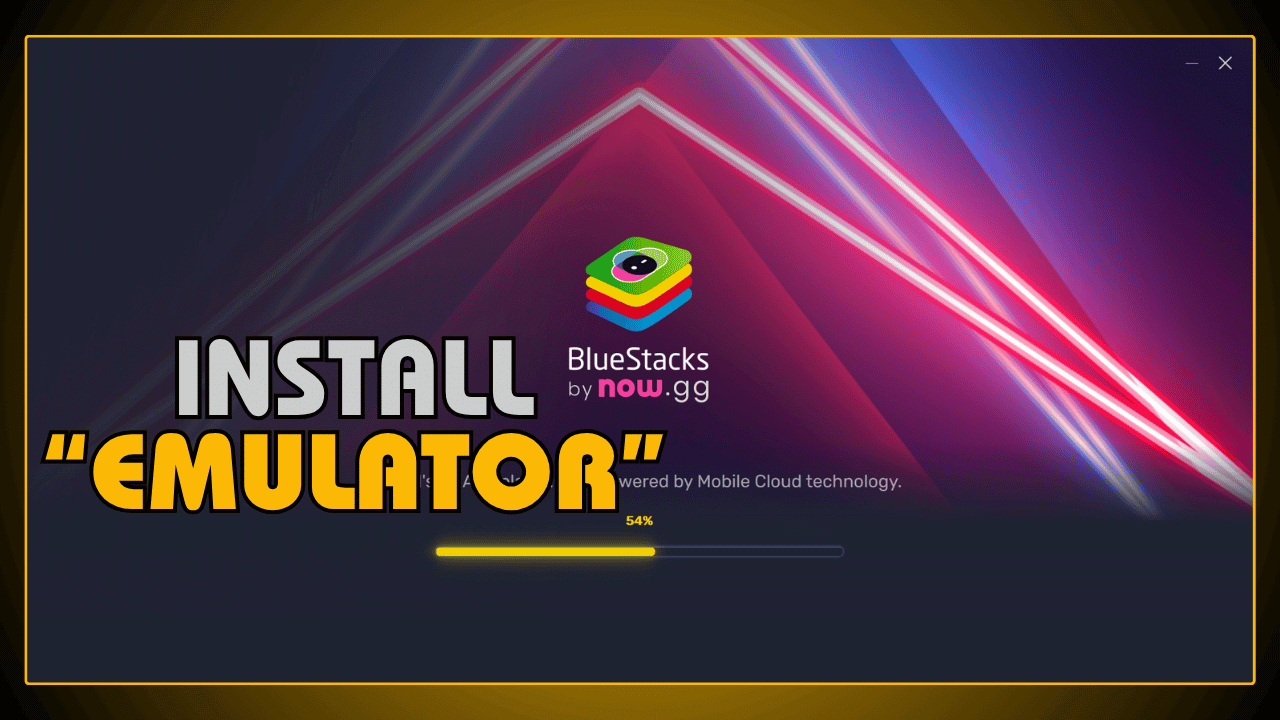 Install Emulator