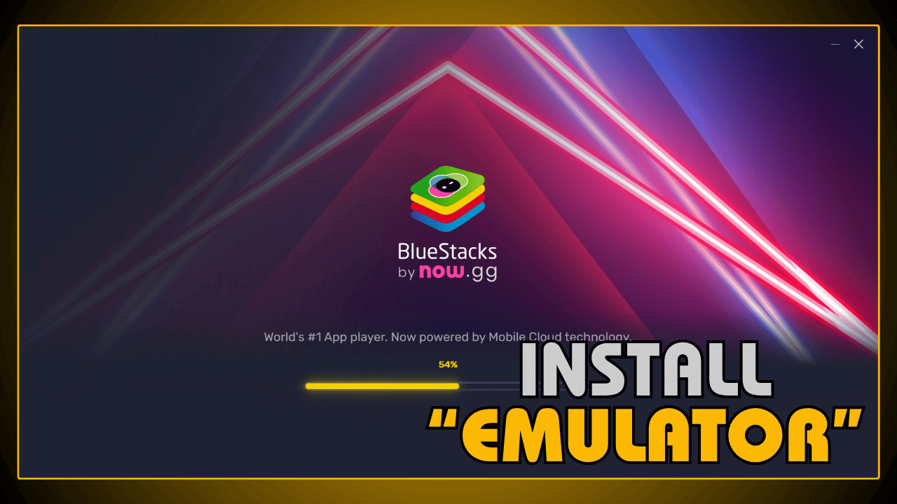 Install Emulator Software