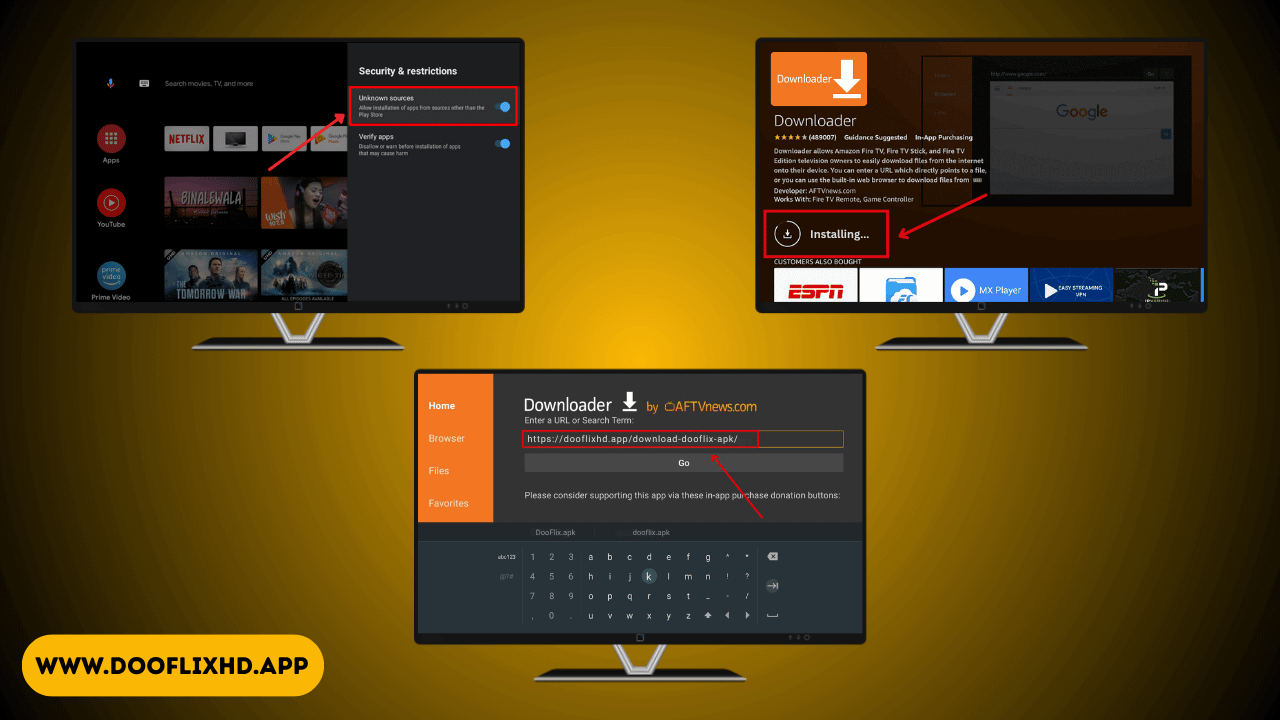 Download and Install DooFlix on Android TV (1)