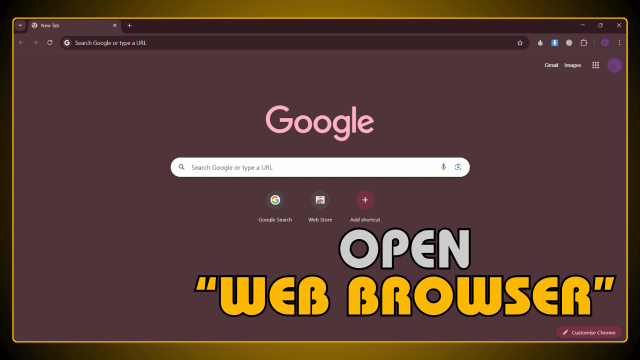 Open Web Browser